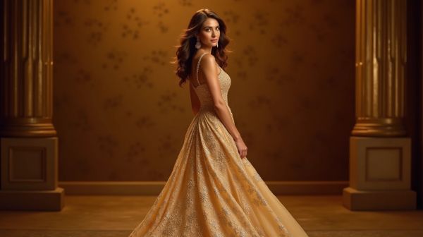 Osez la robe dorée pour briller à chaque occasion