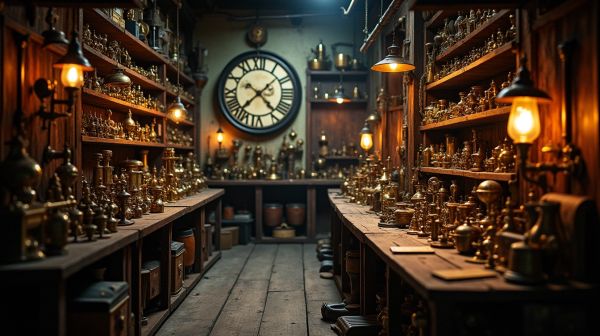Où trouver des pièces steampunk authentiques