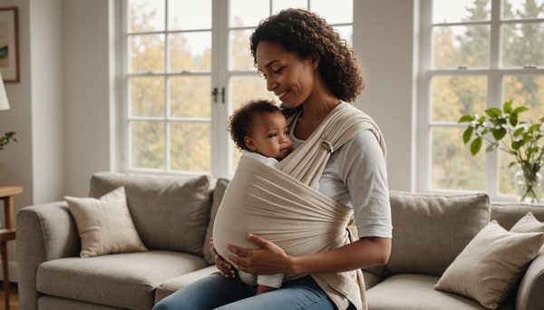 Découvrez l'écharpe de portage : confort et praticité pour bébé